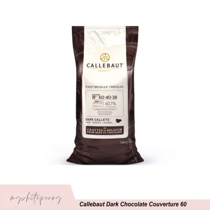 

Callebaut Dark Chocolate Couverture 60% Repack 500 gram