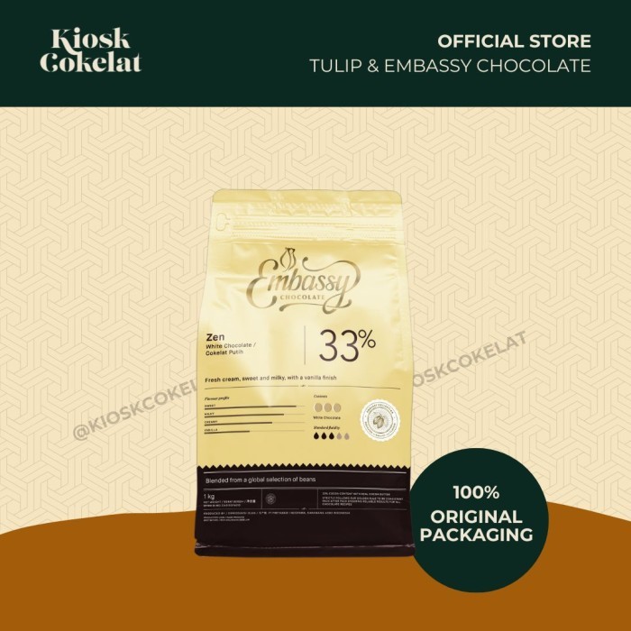 

Embassy Zen White Chocolate 2.5 Kg