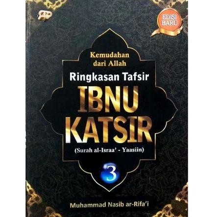 Buku Kitab Ringkasan Tafsir Al Quran Ibnu Katsir / Kasir ORI Satuan Terlaris