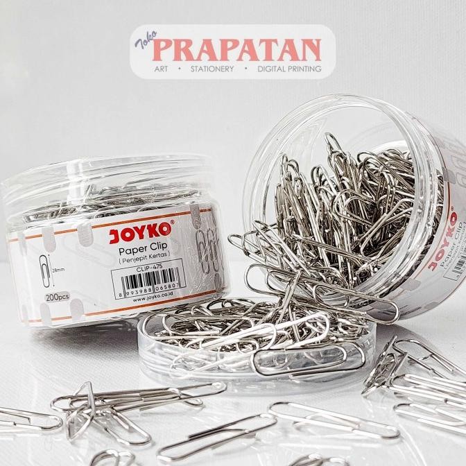 

;&;&;&;&] Joyko Binder Paper Clip Set CLIP-475 | Set Penjepit Kertas