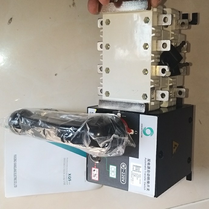 Ats - Automatic Transfer Switch Change Over 4P 80A-600A Cos Ohm Saklar