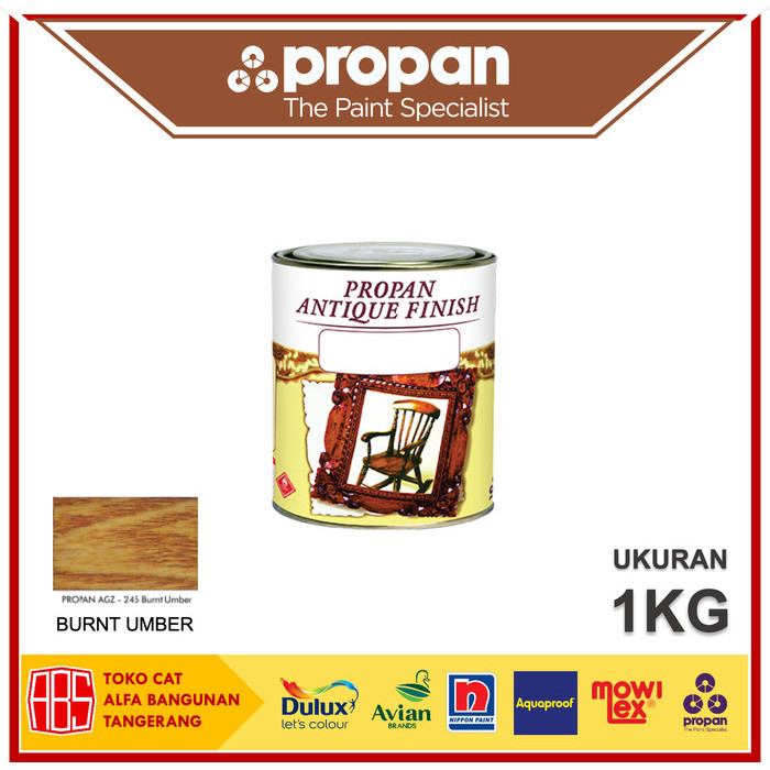 Cat Propan Antique Glaze - Cat Kayu 1KG