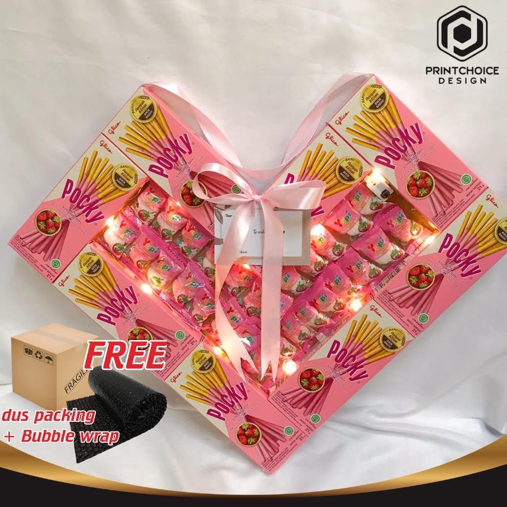 

VIRAL Pocky Love Pita (Free Packing Bubble + Dus) Yu-10