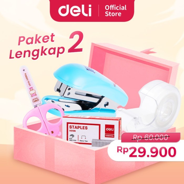 

Exclusive Paket Alat Tulis 2 / Paket stationery gunting combo2024-2