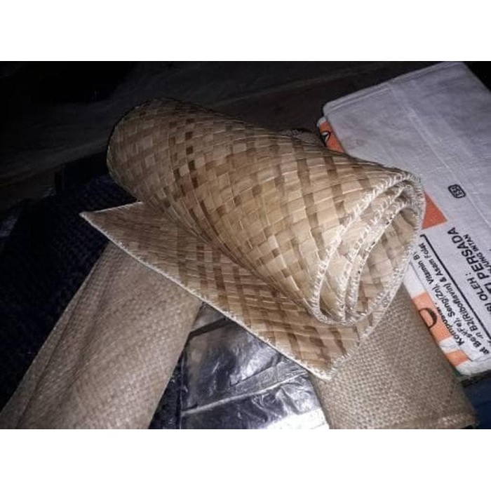 Tikar Pandan Tebal, Anyaman Dobel, Utk Kursi Panjang 200X50 Cm W Terlaris