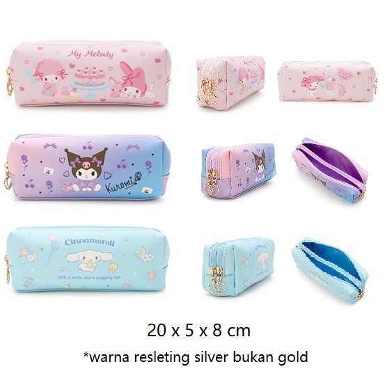 

Tempat pensil pulpen sanrio kuromi cinnamoroll my melody / Pencil case