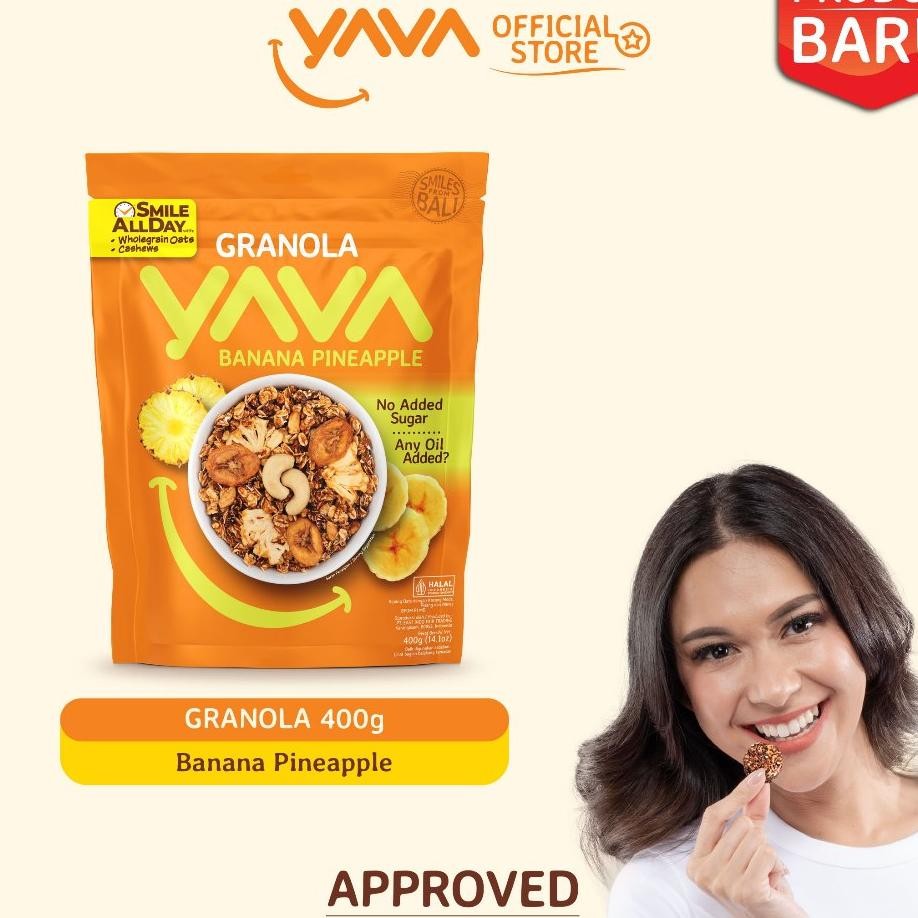

Yava Granola Banana E 400G