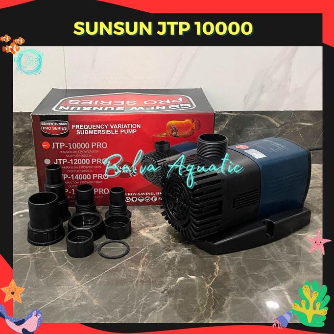 SUNSUN JTP 10000 POMPA CELUP 10000 LPH POMPA CELUP KOLAM HEMAT LISTRIK 80 WATT SUNSUN JTP 10000