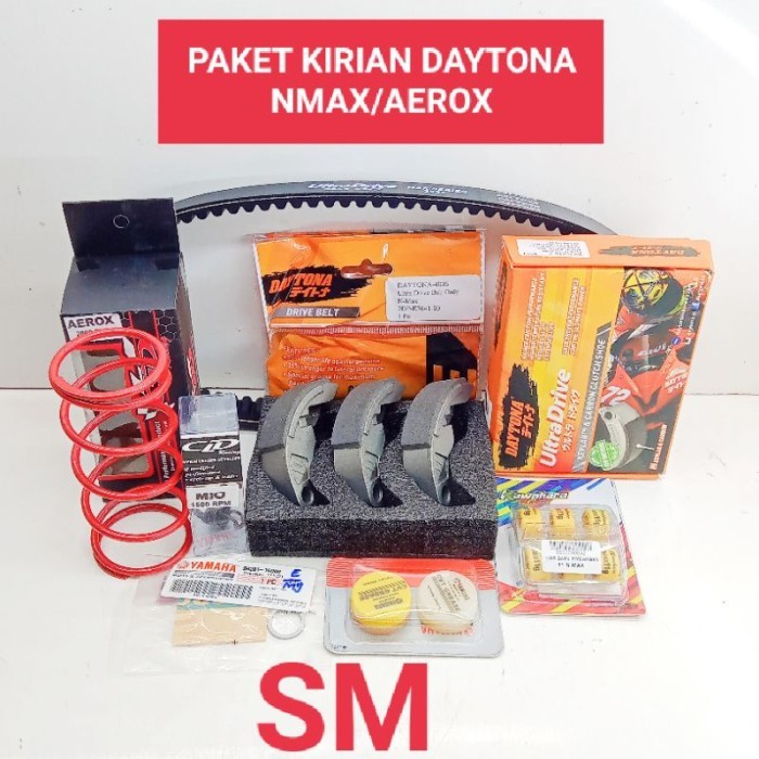 Paket Cvt Paket Kirian Daytona Nmax, Aerox, Lexi Roller Kawahara