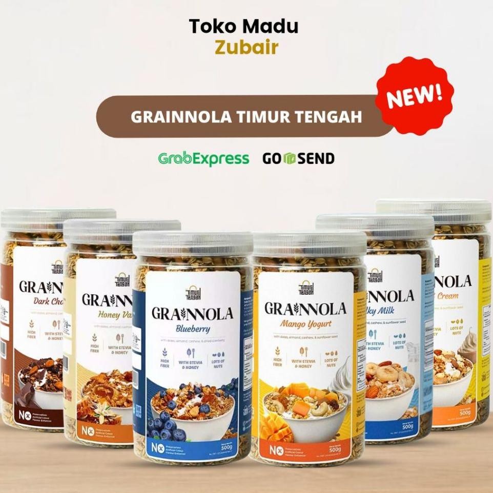 

Granola Timur Tengah Gram Ereal Maanan Ehat Rendah Al