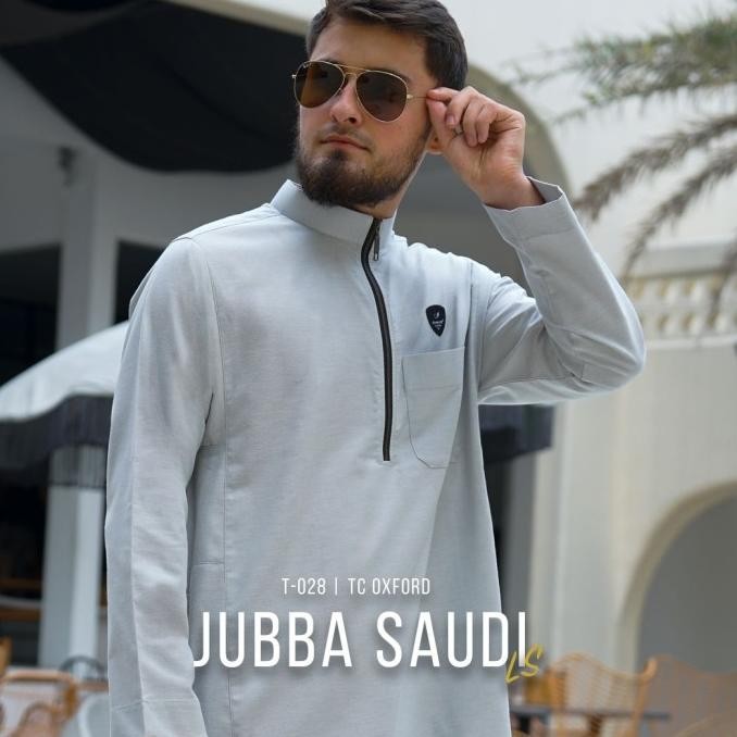 Jubah SAMASE Original | jubah saudi lengan panjang - Zipper T 028 Promo