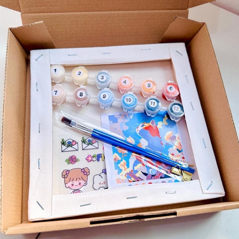 

ORIGINAL Paint By Numbers KIT - Studio Ghibli - Painting KIT Kec-76