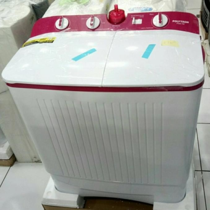 best produk] Mesin Cuci Polytron 2 Tabung 7 KG PWM-702 Garansi Resmi Polytron