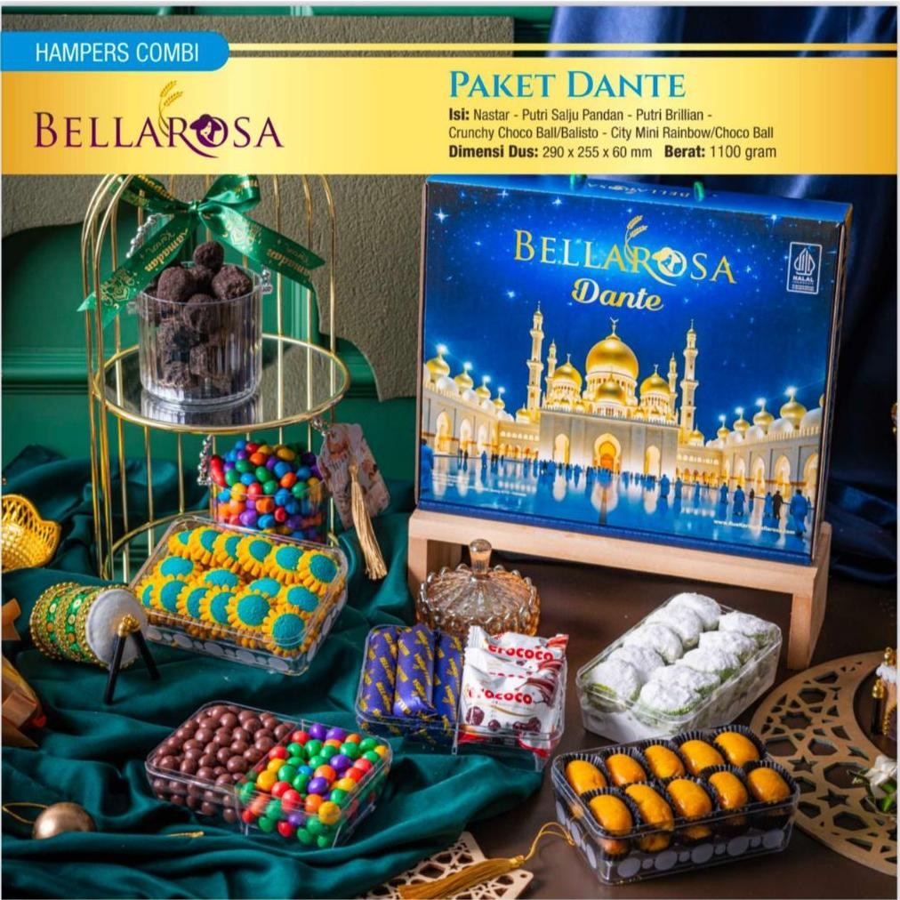 

Ur37 HAMPERS PARCEL BELLAROSA KUE KERING Original
