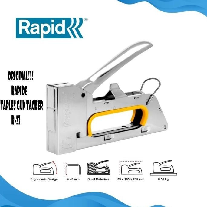 

Promo Staples Tembak Jok Kulit Motor / Stapler Kayu Guntacker rapide r 23 COD