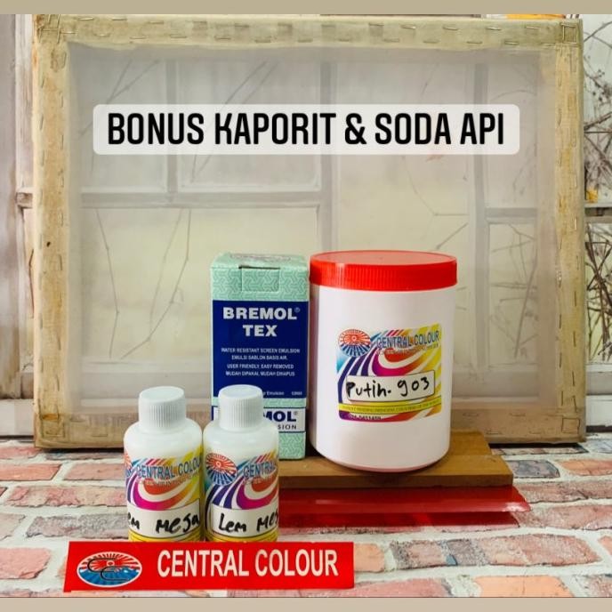 

Promo Paket Alat Sablon Murah Screen 30x40 T54 COD