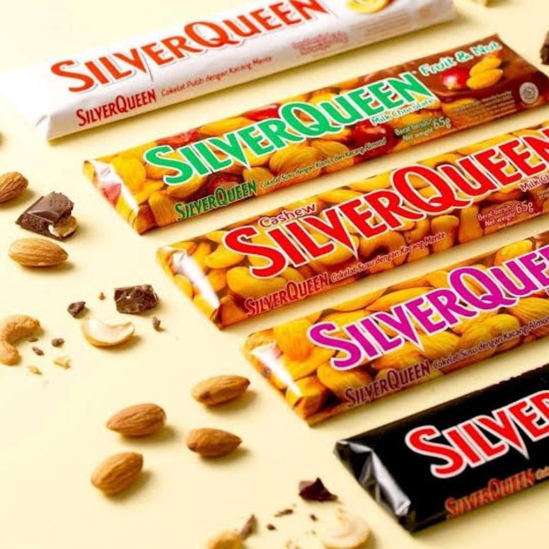 

TERLARIS!! Coklat Silverqueen Kemasan 55g PROMO!! Premium