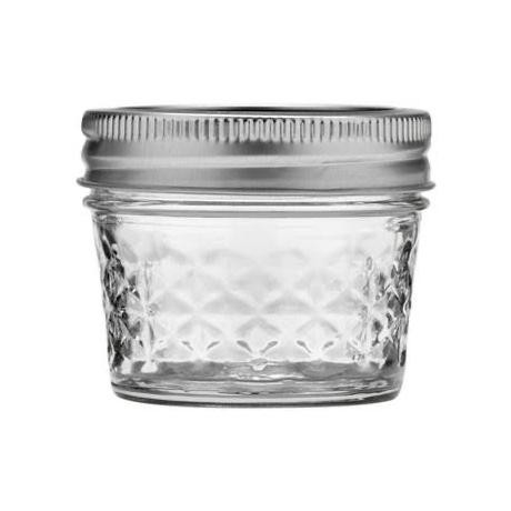 

NEW PRODUK BALL MASON JAR QUILTED JELLY 118 ML / 4 OZ REGULAR MOUTH - TOPLES !!!!!