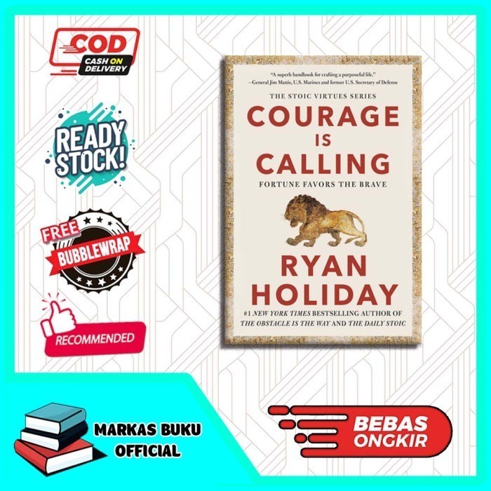 

Most Gifted_versi Eng/Indo_*Buku COURAGE IS CALLING by Ryan Holiday