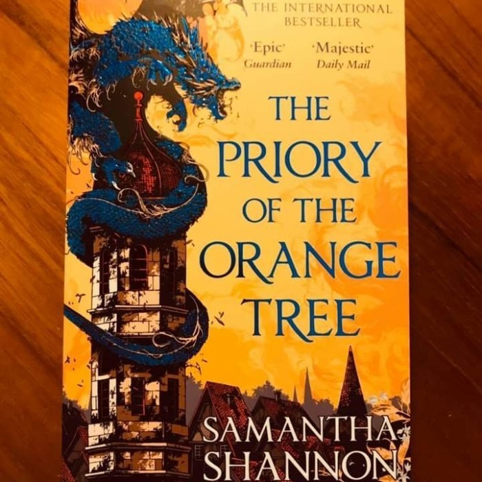 

Most Gifted_versi Eng/Indo_*The Priory of the Orange Tree by Samantha Shannon /Buku,Novel,Sastra