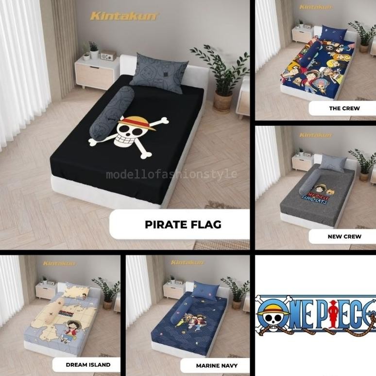 Special Edition - Sprei kintakun deluxe one piece x tahi lalats edition single double size Lited Edi