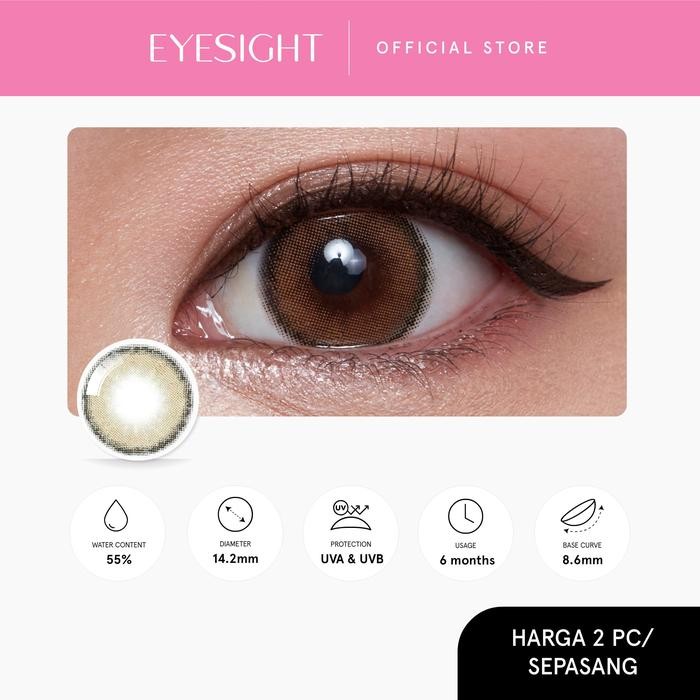 Softlens Kitty Kawaii Mini Ella Brown 14.2mm