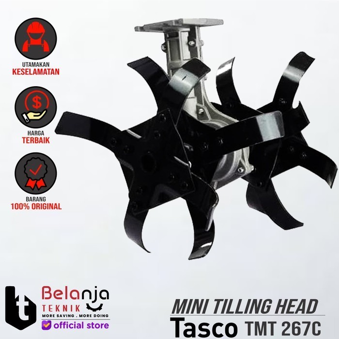 Tasco Mini Tilling Head TMT267C as Bintang 7 TMT 267 Pencacah Tanah