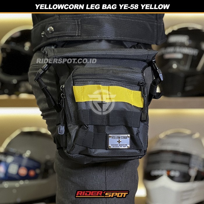 TERLARIS Tas Yellowcorn Leg Bag Riding Bag YE 58 Yellow Tas Kaki Yellow Corn