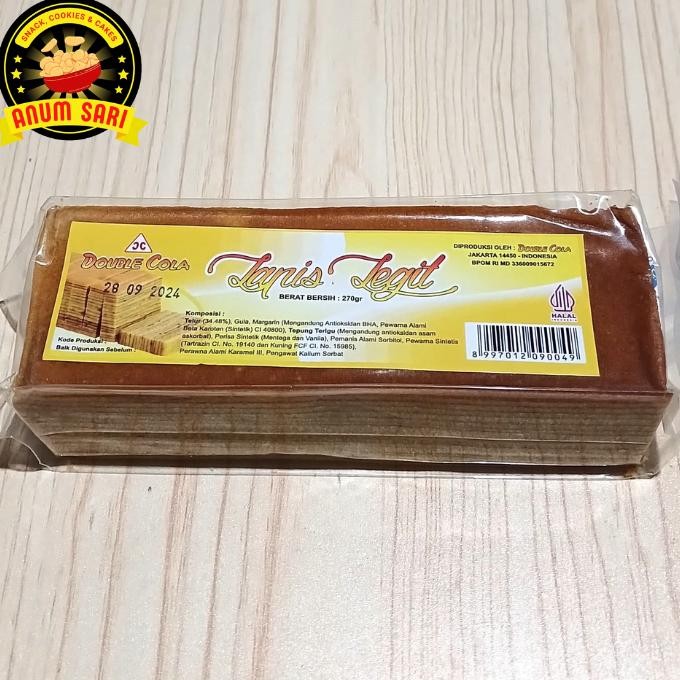 

dh-68 Kue Lapis Legit Original 270 Gram / Kue Lebaran - Anum Sari Premium