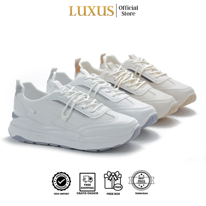 Luxus Siwon - Sneakers Casual Sepatu Wanita Sport Shoes Alas Karet