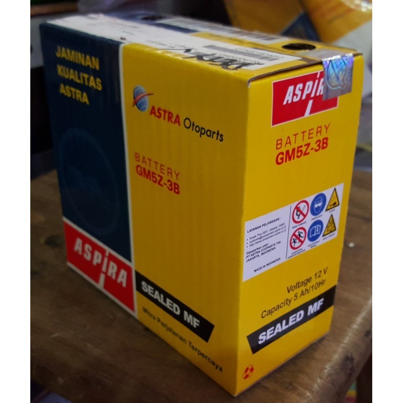 Accu / Aki Aspira Gm5Z-3B Mf