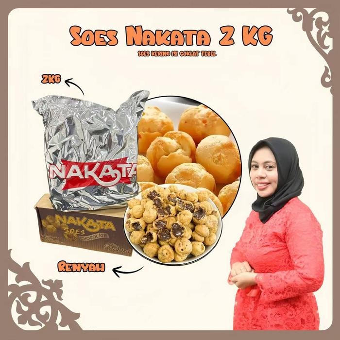 

Ready 2KG! Soes Coklat Cokelat 2KG! halalKue Sus Kering lsi Coklat Kiloan Gram Lumer EnakMurah