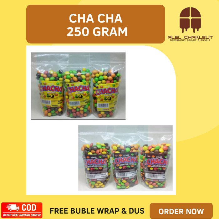 

Ready Delfie Cha Cha Cokelat Kiloan Murah Original Kemasan 250gr