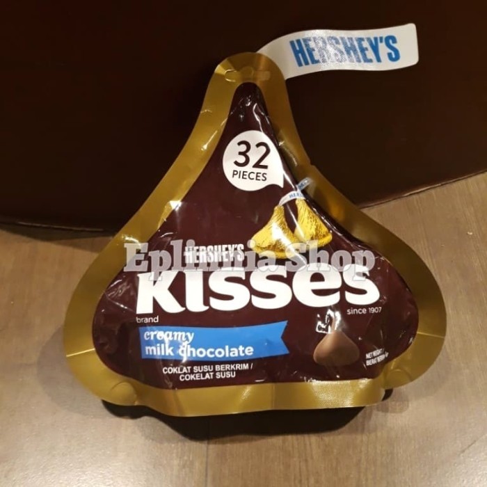 

Ready Hershey Hersheys Hershey's Kisses Creamy Milk Chocolate 146 gr