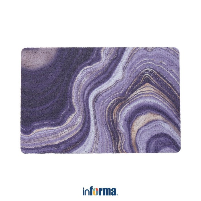 TERBARU Informa 40X60 cm Keset Outdoor Pvc Curve Comb