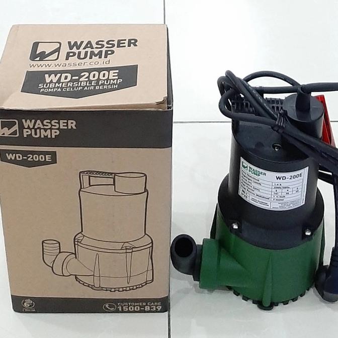 Produk Baru Pompa Celup Wasser 200Watt Wd200E