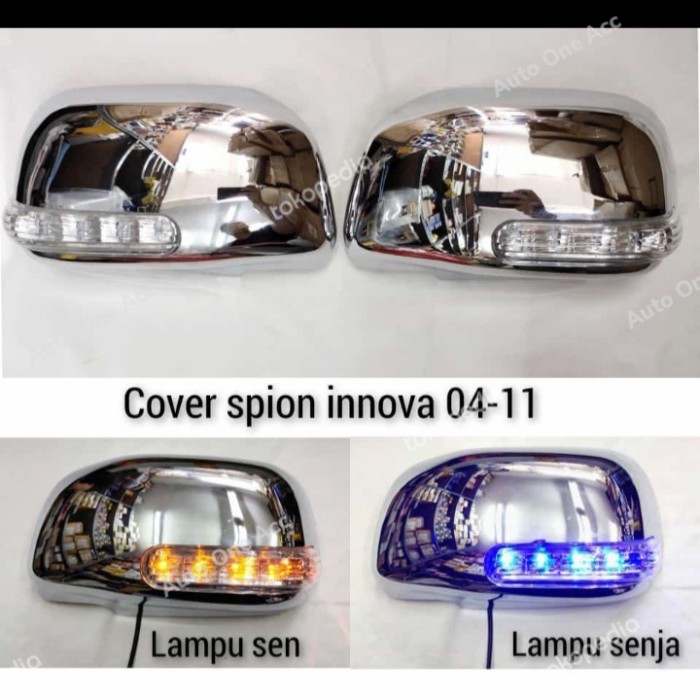 COVER SPION + LAMPU MCO 18 TOYOTA INNOVA 2004 - 2013