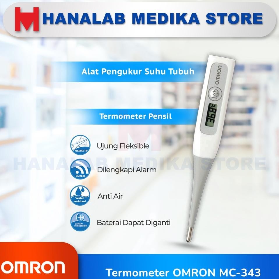 Omron Thermometer Dital Mc343 Fleybel Thermometer Omron Mc343 Omron Mc343 Thermometer Dital Thermo O
