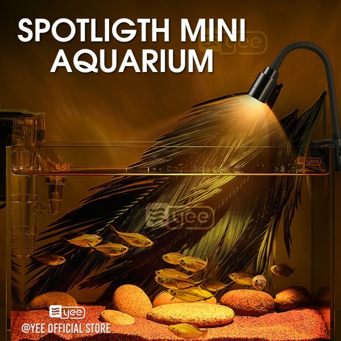 PROMO SPECIAL Spot Light Mini Aquarium / Lampu Aquarium / Led Aquarium / Lampu LED Sorot / Lampu