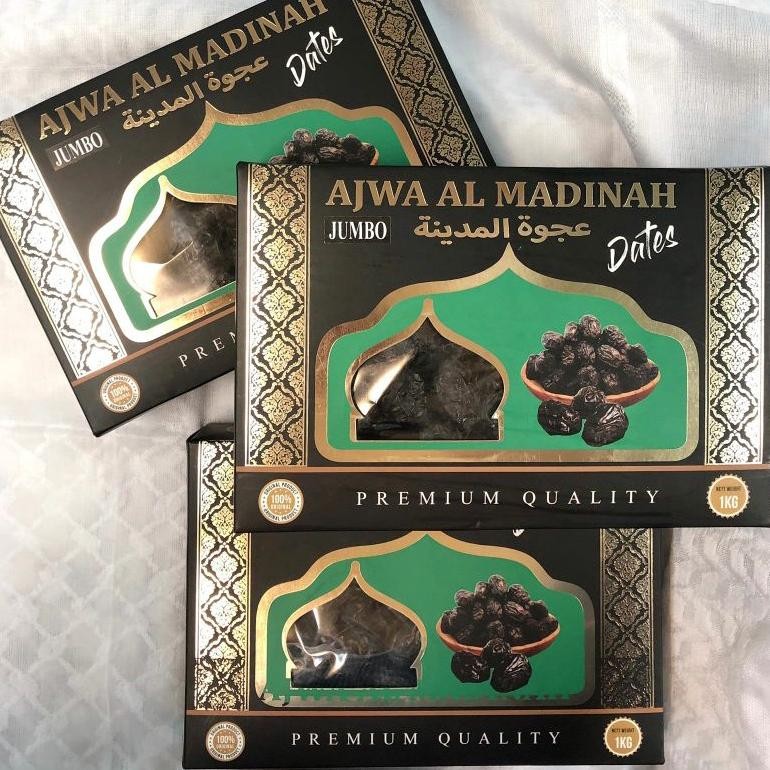 

Kurma Ajwa Jumbo Madinah super 1KG