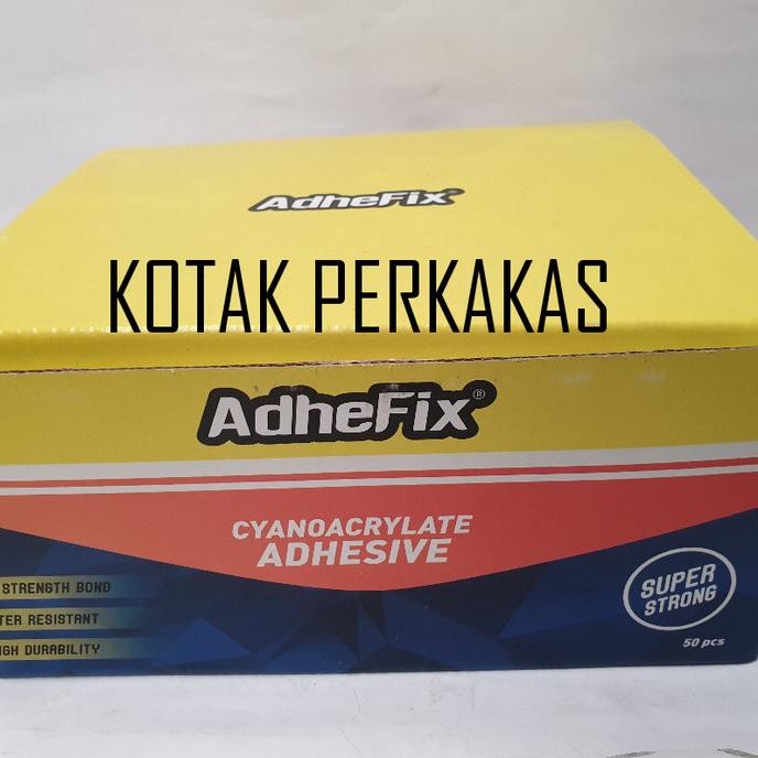 Lem Tetes Cair/Lem Serbaguna/Lem Adhefix Isi 50/Wood Glue Super Strong Original Dan Terpercaya