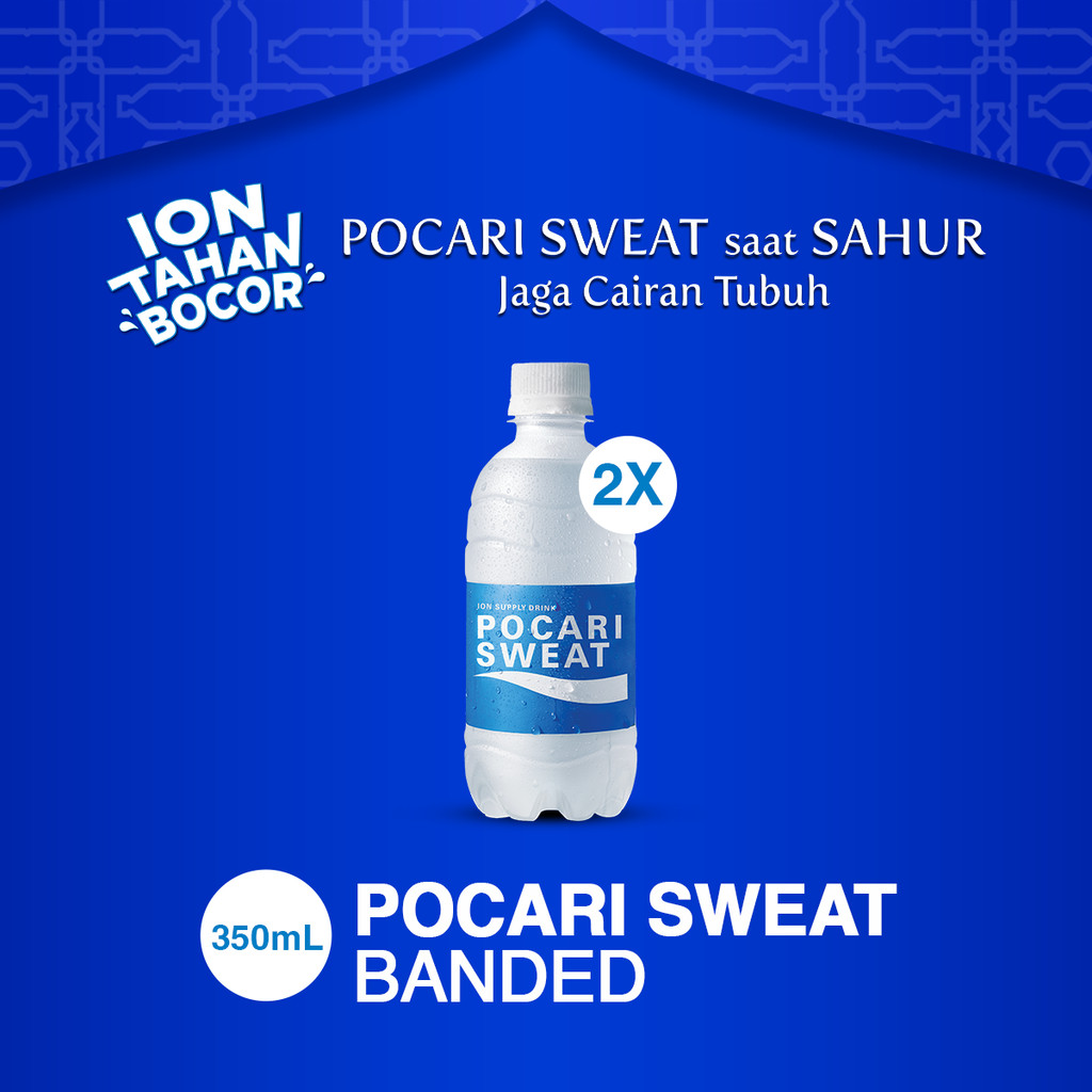 

POCARI SWEAT Pet 350ml - 2 Botol