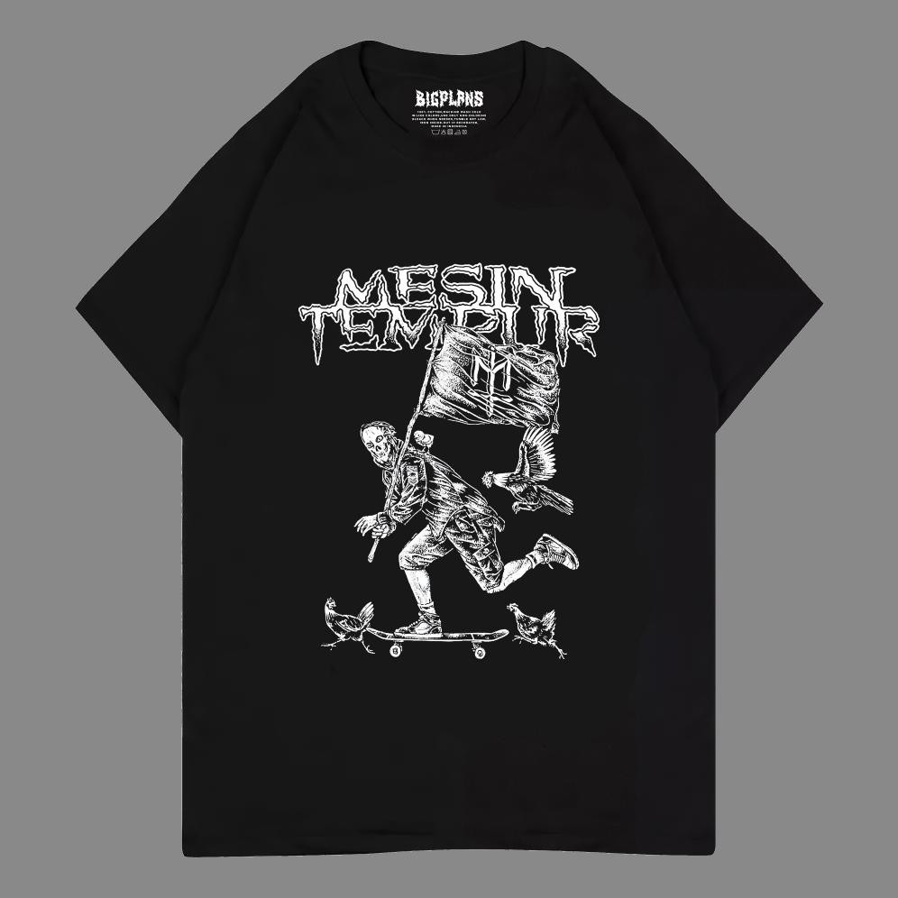 Promo Kaos Mesin Tempur X Maternal Kaos Mtrnl Kaos Band Mesin Tempur Kaos Band Distro Pria Wanita