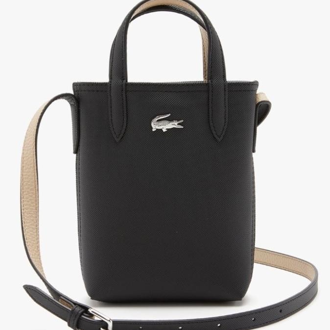 Promo Tas Wanita LACOSTE Anna Signature Petit Pique ORIGINAL COD