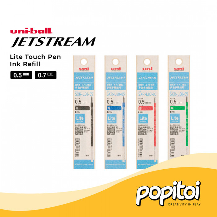 

PROMO SPECIAL UNIBALL SXR-L80 SXN-LS REFILL FOR JETSTREAM LITE TOUCH INK 0.5 0.7 MM TINTA ISI ULANG