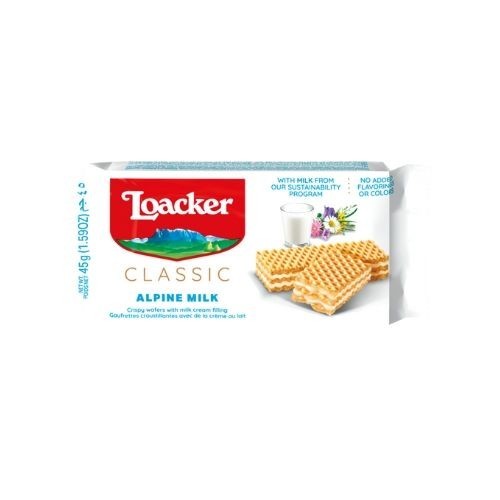 

Loacker Milk 45Gr/Pcs