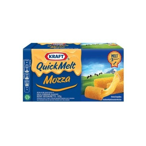 

Kraft Quick Melt Mozza 165Gr/Pcs