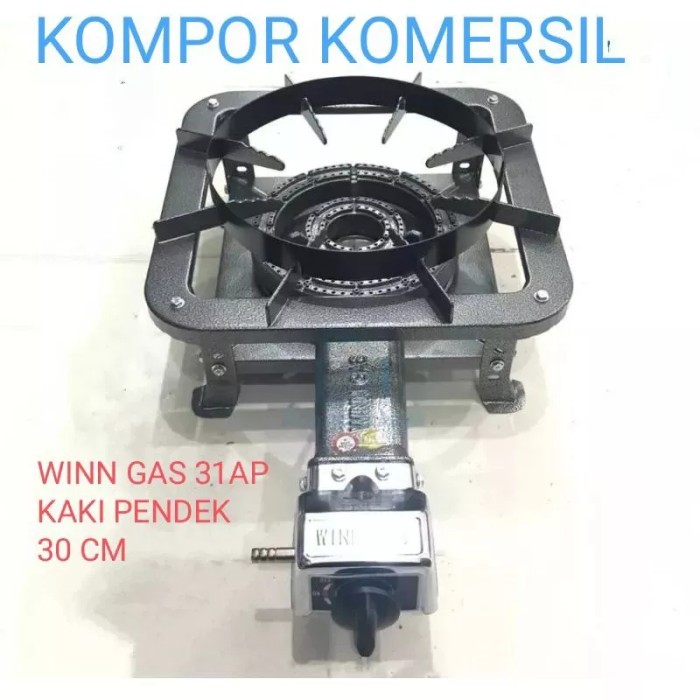 Kompor Winn Gas W - 31 Ap / 31Ap Kompor Cor Komersil Kaki Pendek #Gratisongkir #Sale #Discount