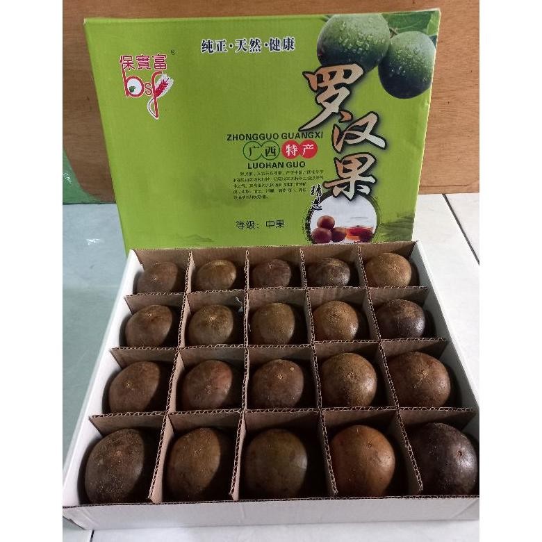 

Buah Lo Han Kuo Perkotak Isi 20biji