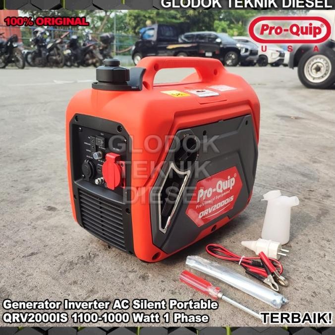 Proquip Genset Silent Portable 1100 1200 W Watt Generator Inverter Bensin Qrv 2000 Is Qrv2000Is Qrv2